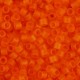 Miyuki delica Beads 11/0 - Transparent frosted orange DB-744